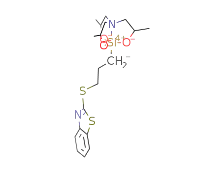 S-[3-(3,7,10-trimethylsilatranyl)propyl]mercaptobenzothiazole