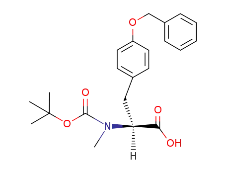 Molecular Structure of 64263-81-6 (Boc-N-alpha-methyl-O-benzyl-L-tyrosine)