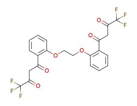 1,2-bis[2-(4,4,4-trifluoro-1-hydroxy-3-oxobut-1-enyl)phenoxy]ethane