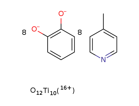 Ti10O12(catecholato)8(4-picoline)8