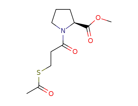 methyl (S)-1-(3-(acetylthio)propanoyl)pyrrolidine-2-carboxylate