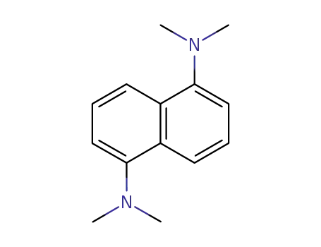 Molecular Structure of 10075-69-1 (N1,N1,N5,N5-Tetramethylnaphthalene-1,5-diamine)