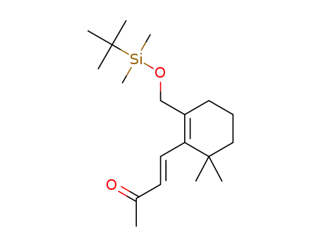 (E)-4-(2-(((tert-butyldimethylsilyl)oxy)methyl)-6,6-dimethylcyclohex-1-en-1-yl)but-3-en-2-one