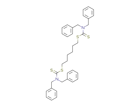 1,6-bis(N, N-dibenzylcarbamothioyl)hexane