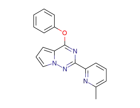 2-(6-methylpyridin-2-yl)-4-phenoxypyrrolo[2,1-f][1,2,4]triazine