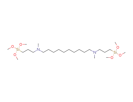 N,N'-bis(trimethoxysilylpropyl)-N,N'-dimethyl-1,10-decanediamine