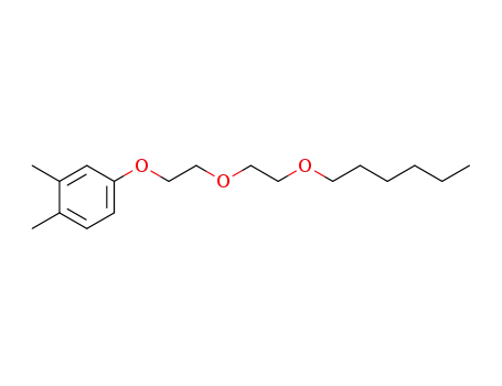 4-(2-(2-(hexyloxy)ethoxy)ethoxy)-1,2-dimethylbenzene