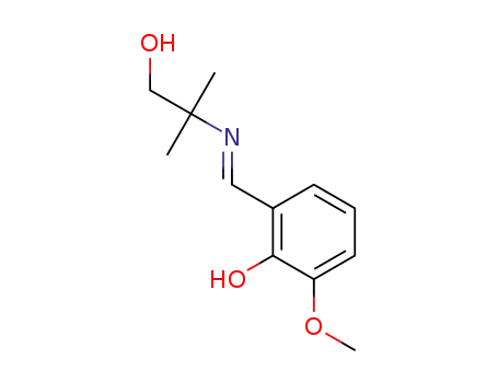 2-((E)-(1-hydroxy-2-methylpropan-2-ylimino)methyl)-6-methoxyphenol