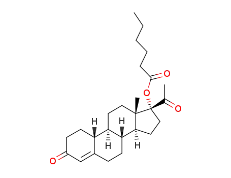 Molecular Structure of 1253-28-7 (GESTONORONE CAPROATE)