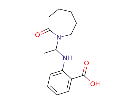 2-(1-(2-oxoazepan-1-yl)ethylamino)benzoic acid