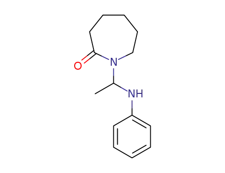 1-(1-(phenylamino)ethyl)azepan-2-one