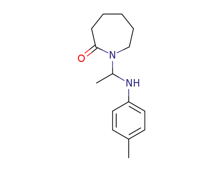 1-(1-(p-tolylamino)ethyl)azepan-2-one