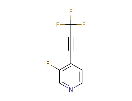 3-fluoro-4-(3,3,3-trifluoroprop-1-yn-1-yl)pyridine