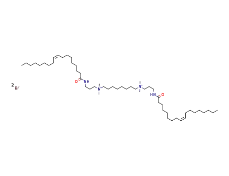 oleic acid [3-({8-[(3-oleamidopropyl)dimethylamino]octyl}dimethylamino)propyl]amide dibromide