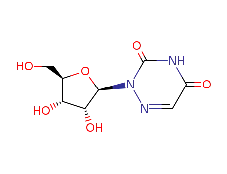 Molecular Structure of 54-25-1 (6-AZAURIDINE)