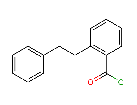 Molecular Structure of 36795-27-4 (BENZOYL CHLORIDE,2-(2-PHENYLETHYL)-)