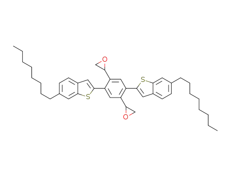 2,2′-(2,5-bis(6-octylbenzo[b]thiophen-2-yl)-1,4-phenylene)bis(oxirane)
