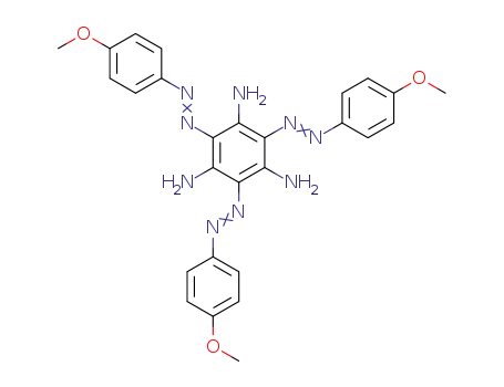 2,4,6-triazo-p-methoxyphenyl-1,3,5-triaminobenzene