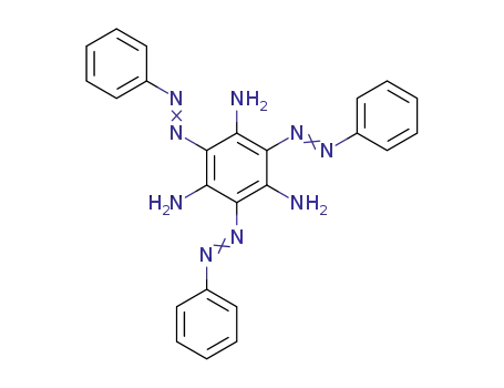 2,4,6-trisazophenyl-1,3,5-triaminobenzene