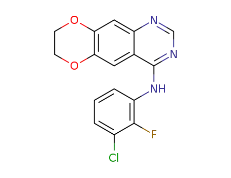 N-(3-chloro-2-fluorophenyl)-7,8-dihydro[1,4]dioxino[2,3-g]quinazolin-4-amine