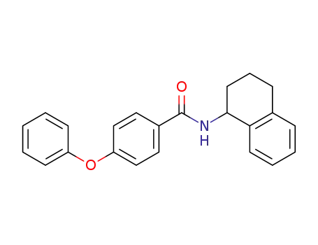 4-phenoxy-N-(1,2,3,4-tetrahydronaphthalen-1-yl)benzamide