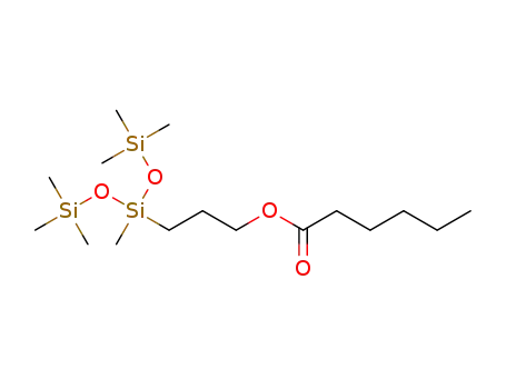 3-(1,1,1,3,5,5,5-heptamethyltrisiloxan-3-yl)propyl hexanoate