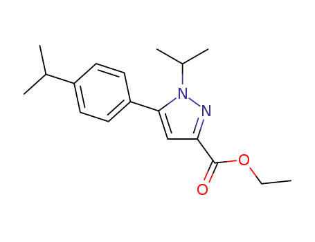 ethyl 1-isopropyl-5-(4-isopropylphenyl)-1H-pyrazole-3-carboxylate