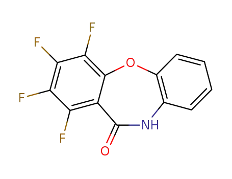 1,2,3,4-Tetrafluorodibenz<1,4>-oxazepin-11-(10H)-one