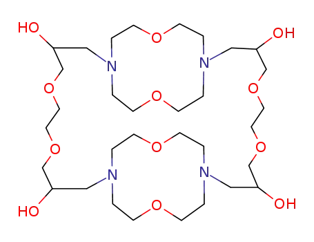 3,10,20,27-tetrahydroxy-5,8,15,22,25,32,37,42-octaoxa-1,12,18,29-tetraazatricyclo<27.27.5.51,29>tetratetracontane