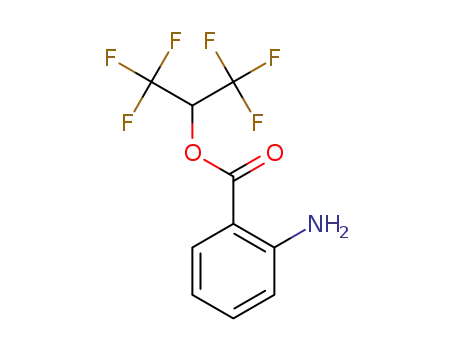 1,1,1,3,3,3-hexafluoroisopropyl 2-aminobenzoate