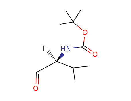 Carbamic acid, [(1S)-1-formyl-2-methylpropyl]-, 1,1-dimethylethyl ester