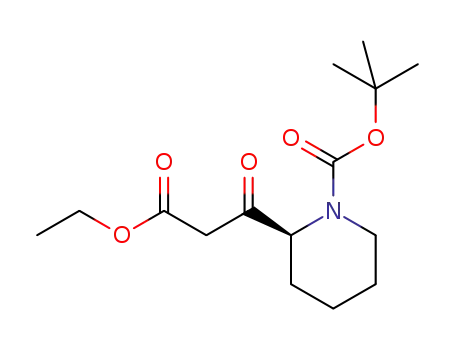 tert-butyl (S)-2-(3-ethoxy-3-oxopropanoyl)piperidine-1-carboxylate