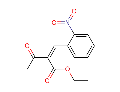 2-[(2-nitrophenyl)methylene]-3-oxobutanoic acid,ethyl ester
