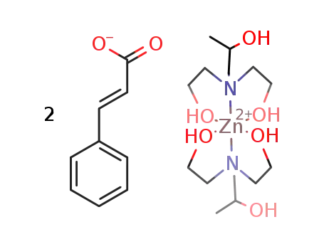 [Zn(tris(2-hydroxypropyl)amine)2](cinnamate)2
