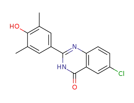 6-chloro-2-(4-hydroxy-3,5-dimethylphenyl)-3-methylquinazolin-4(3H)-one