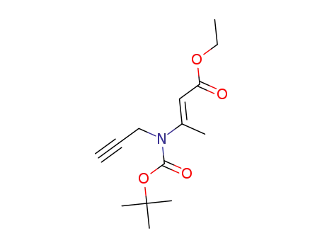 (E)-ethyl 3-((tert-butoxycarbonyl)(prop-2-yn-1-yl)amino)but-2-enoate