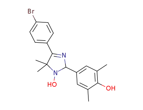4-(4-bromophenyl)-2-(4-hydroxy-3,5-dimethylphenyl)-5,5-dimethyl-2,5-dihydro-1H-imidazol-1-ol