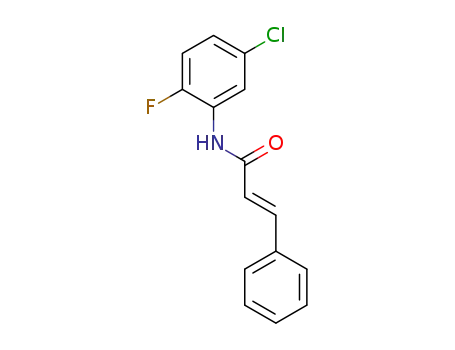 (2E)-N-(5-chloro-2-fluorophenyl)-3-phenylprop-2-enamide