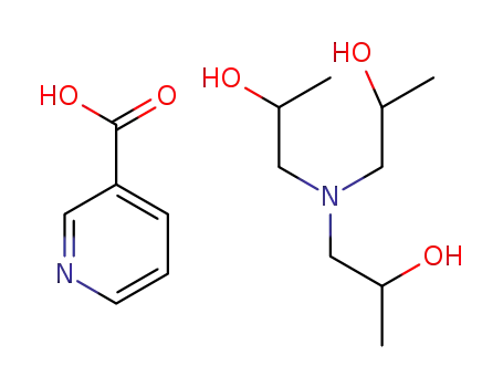 tris(2-hydroxypropyl)ammonium nicotinate