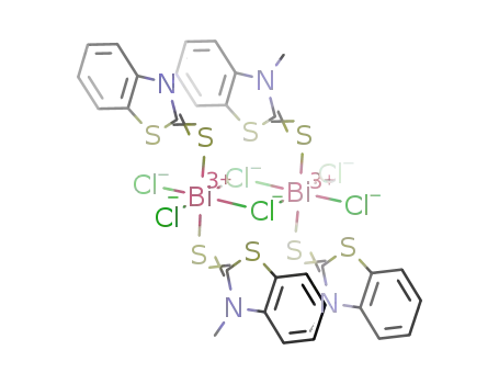 {[(BiCl2(μ2-Cl(N-methylbenzothiazole-2-thione)2)2)]}