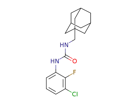 1-(adamantan-1-ylmethyl)-3-(3-chloro-2-fluorophenyl)urea