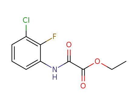 ethyl 2-((3-chloro-2-fluorophenyl)amino)-2-oxoacetate