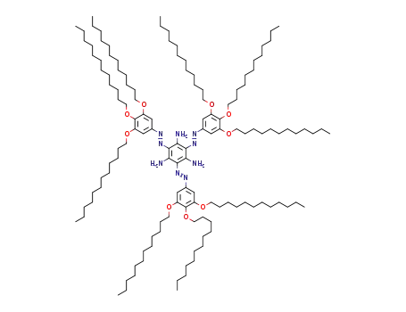 2,4,6-tris((3,4,5-tris(dodecyloxy)phenyl)diazenyl)benzene-1,3,5-triamine