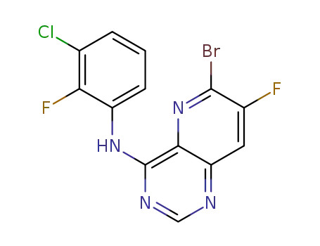 6-bromo-N-(3-chloro-2-fluorophenyl)-7-fluoropyrido[3,2-d]pyrimidin-4-amine