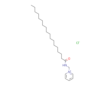 Pyridinium,1-[[(1-oxooctadecyl)amino]methyl]-, chloride (1:1)