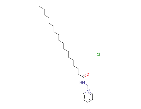 Molecular Structure of 4261-72-7 (1-[[(1-oxooctadecyl)amino]methyl]pyridinium chloride)