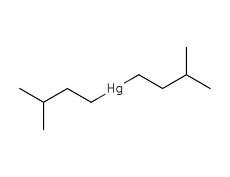Molecular Structure of 24423-68-5 (Bis(3-methylbutyl) mercury(II))