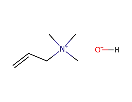 Molecular Structure of 503-34-4 (N,N,N-trimethylprop-2-en-1-aminium hydroxide)