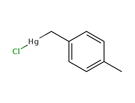 Mercury, chloro[(4-methylphenyl)methyl]-
