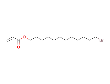 Molecular Structure of 112231-59-1 (2-Propenoic acid, 12-bromododecyl ester)
